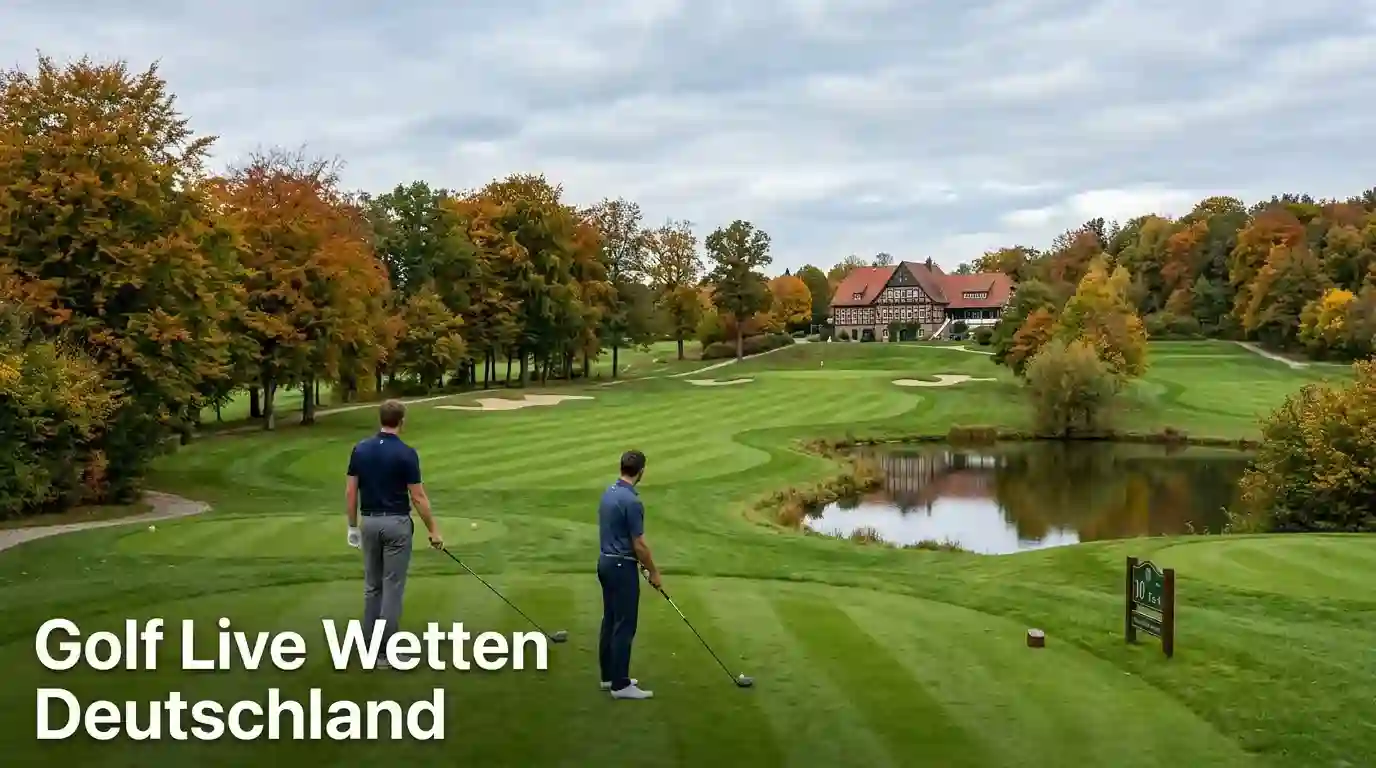 Golf Live Wetten in Deutschland mit GGL-Whitelist Sportwettsteuer und OASIS-Spielerschutz